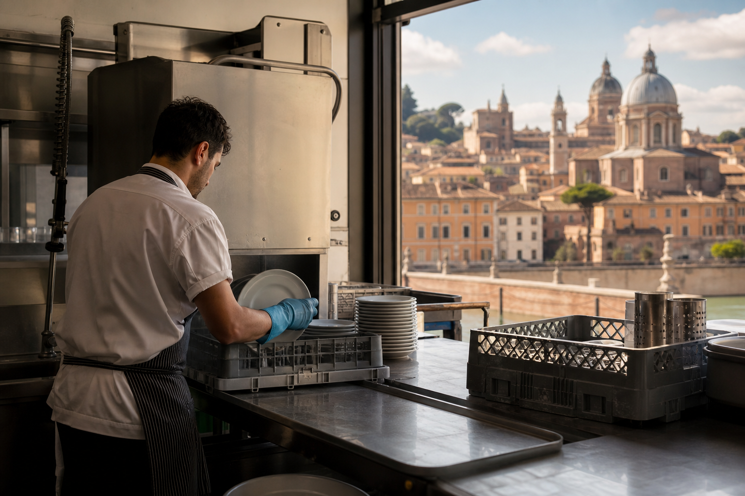 Dishwasher Jobs in Italy: Visa and Work Permit Requirements